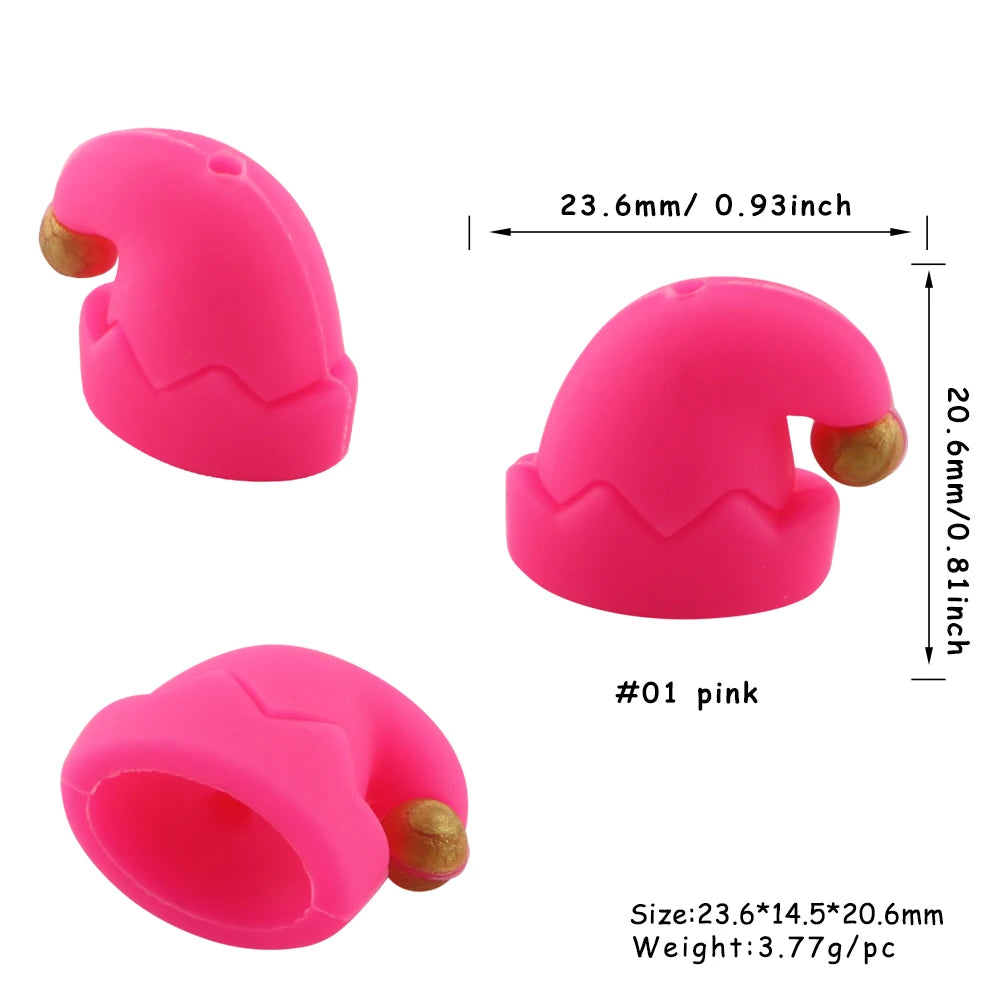 Lot de 5 ou 10 perles en silicone stéréoscopiques en forme de pingouin et de singe pour la fabrication de porte-clés et de bracelets faits à la main