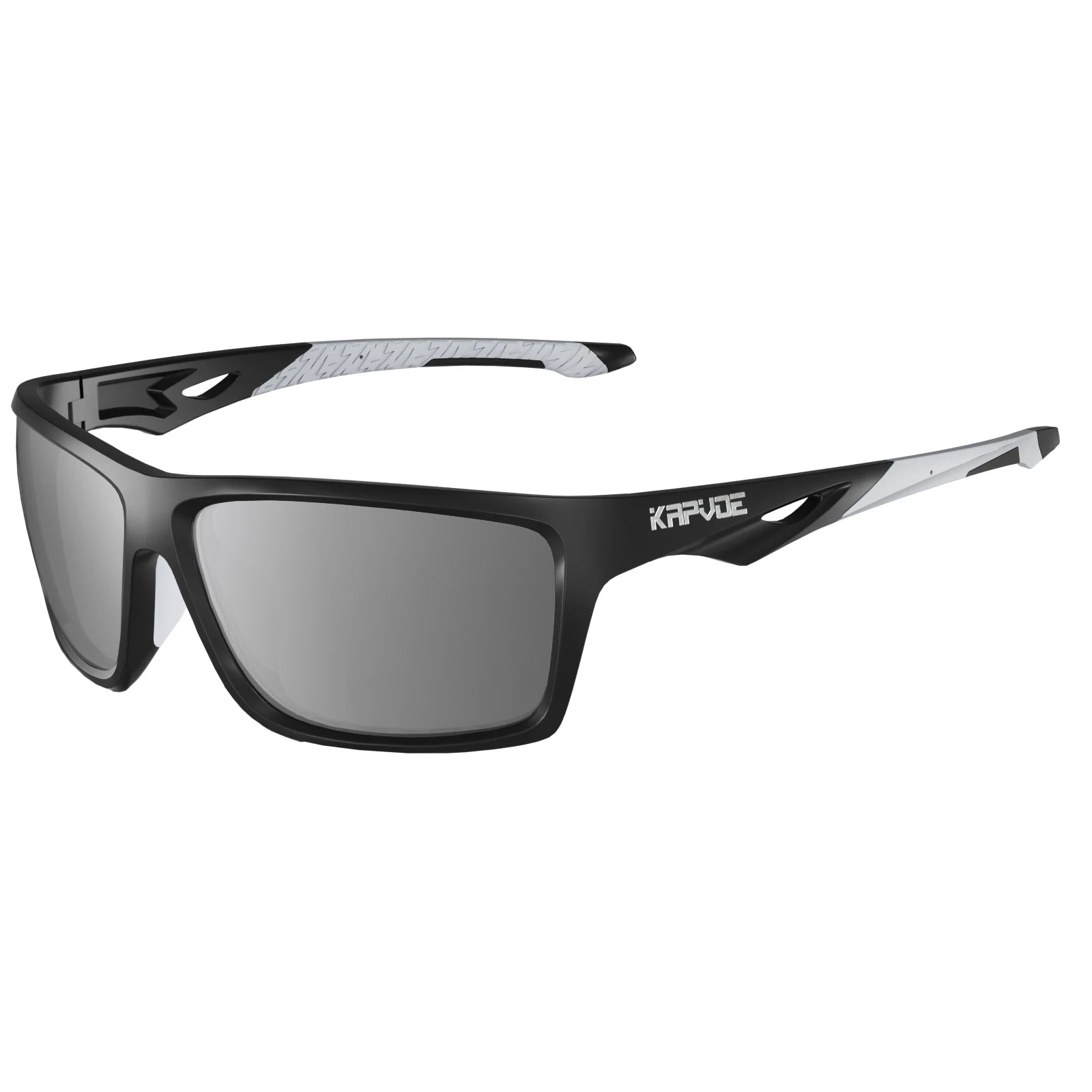 Kapvoe Polarisierte Wanderbrille für Herren, UV400-Gläser, PC-Gläser, HD-Gläser, Outdoor-Sonnenbrille 2025
