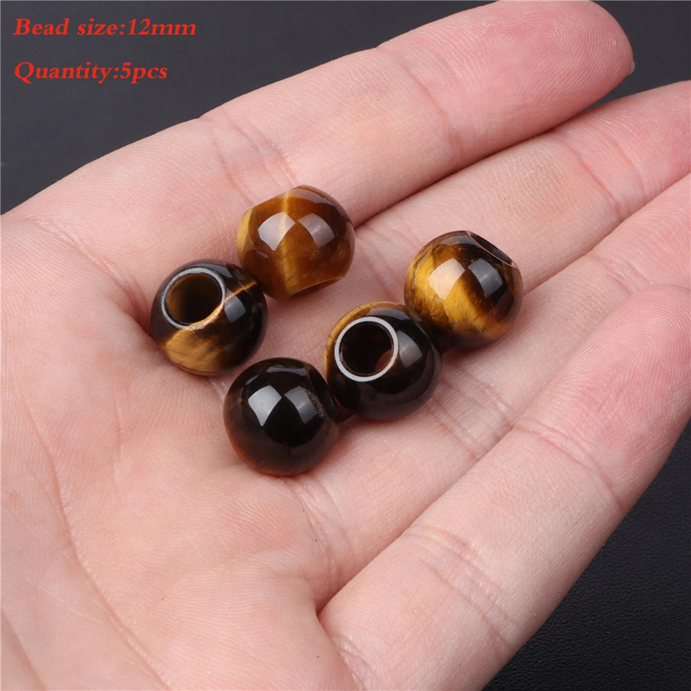 45 Kind Tiger Eye Stone Bead Natural Yellow Cabochon Round Faceted Square Loose Beads Fit Fashion Jewelry Making Handmade Supply
