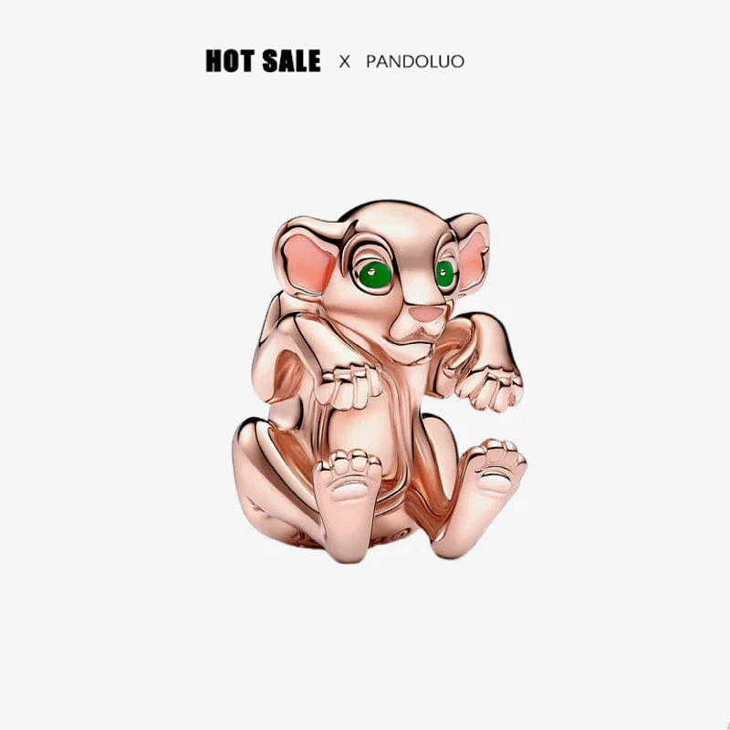 NEW in Charm Disney Cheshire Cat Charm beads Suitable for Original Women Stitch Bracelet Necklace Pendant Jewelry Holiday gifts