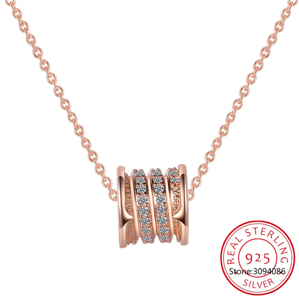 Trendy 925 Sterling Silver Real 1.8ct Moissanite Pendant Necklace for Women Anniversary Diamond Necklaces Fine Jewelry Gift