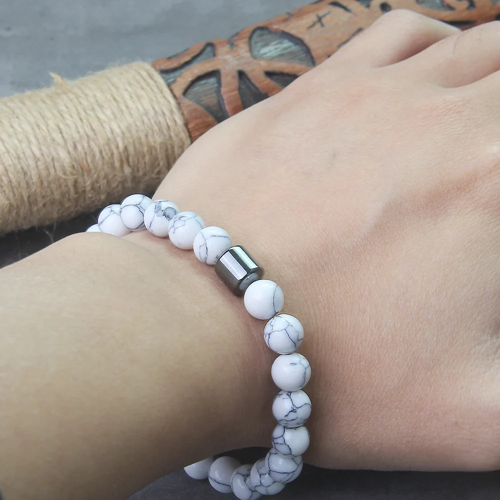 Natural Tiger Eye Bracelets with wooden box