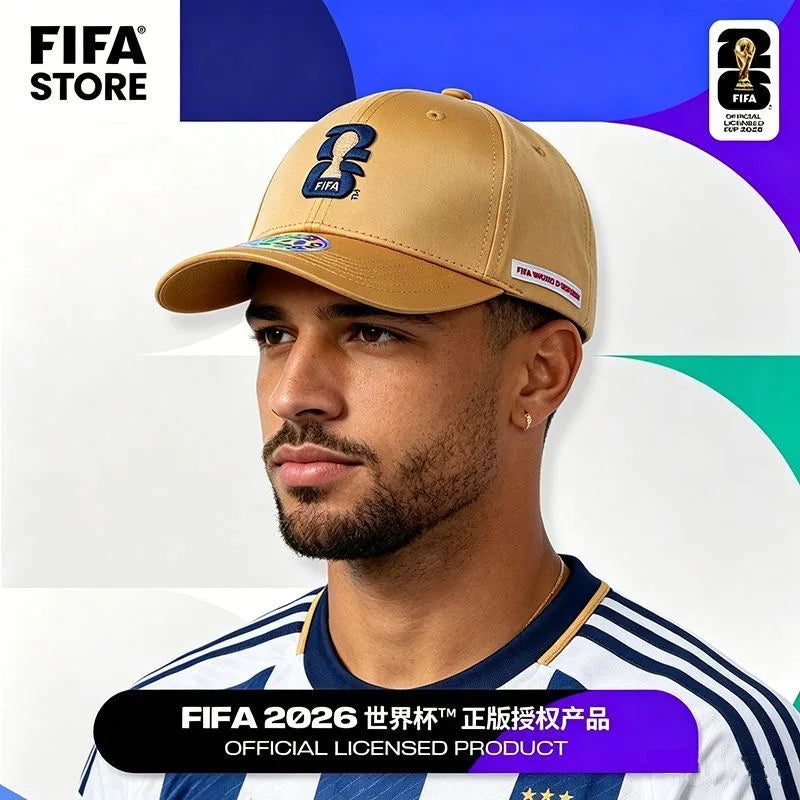FIFA 2026 World Cup Denim Baseball Cap Bucket Hat Large Head Circumference Sun Protection Face Slimming Unisex Sports Hat