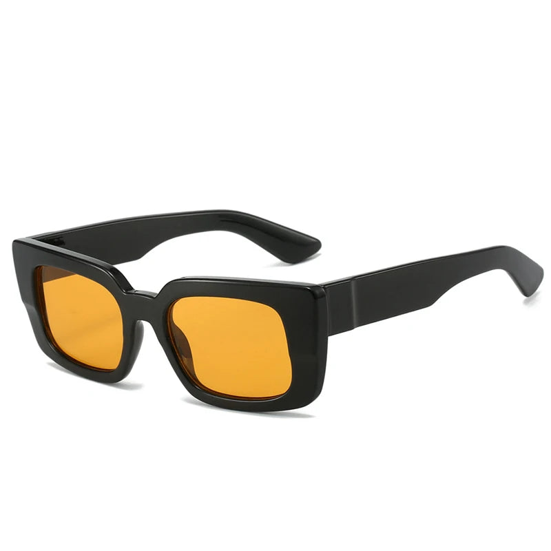Fashion Luxury Brand Design Square Sunglasses Men Women Small Rectangle Street Sun Eyeweae Ladies Vintage Driving Shades UV400