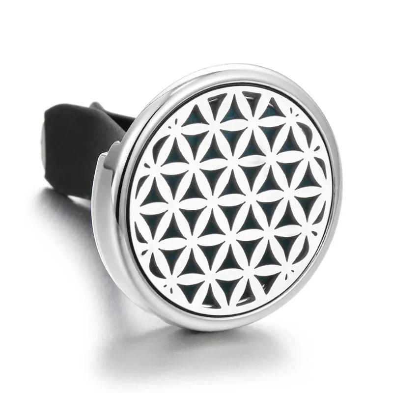 10PCS/LOT Wholesale Car Perfume Diffuser Car Clips Pendants Lockets Perfume Essential Oil Diffuser Aromatherapy Pendant Necklace