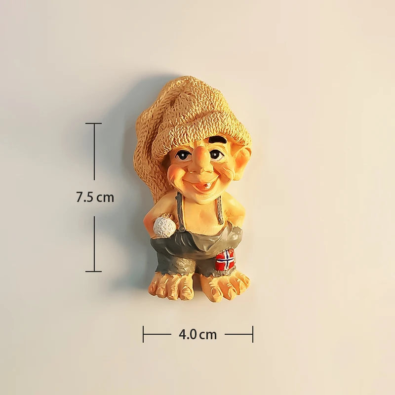 Europe Norway 3D Fridge Magnets Tourism Souvenir Refrigerator Magnets Sticker Collection Handicraft Decoration Articles