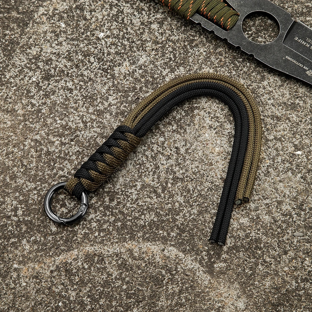 MKENDN Men Women Paracord Lanyard Backbag Metal Spring buckle Layard With High Quality Mulyiple Use Lanyard For EDC Knife Key