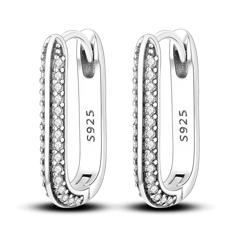 925 Sterling Silber Mode high-end Riyuexing streifen Ohrringe Für Frauen Ohrringe Original Mode Jewelrysc