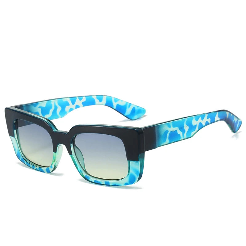Fashion Luxury Brand Design Square Sunglasses Men Women Small Rectangle Street Sun Eyeweae Ladies Vintage Driving Shades UV400