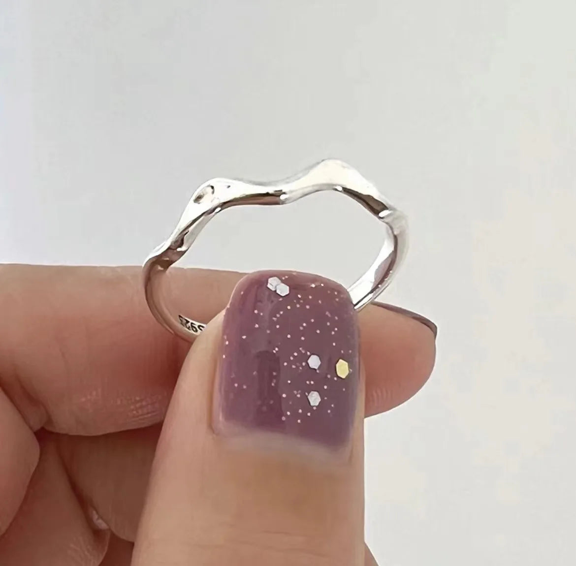 925 Sterling Silver Geometric Unique Double Lines Rings for Women Bohemian Adjustable Open Vintage Ring For Party Birthday Gift - Madeinsea©