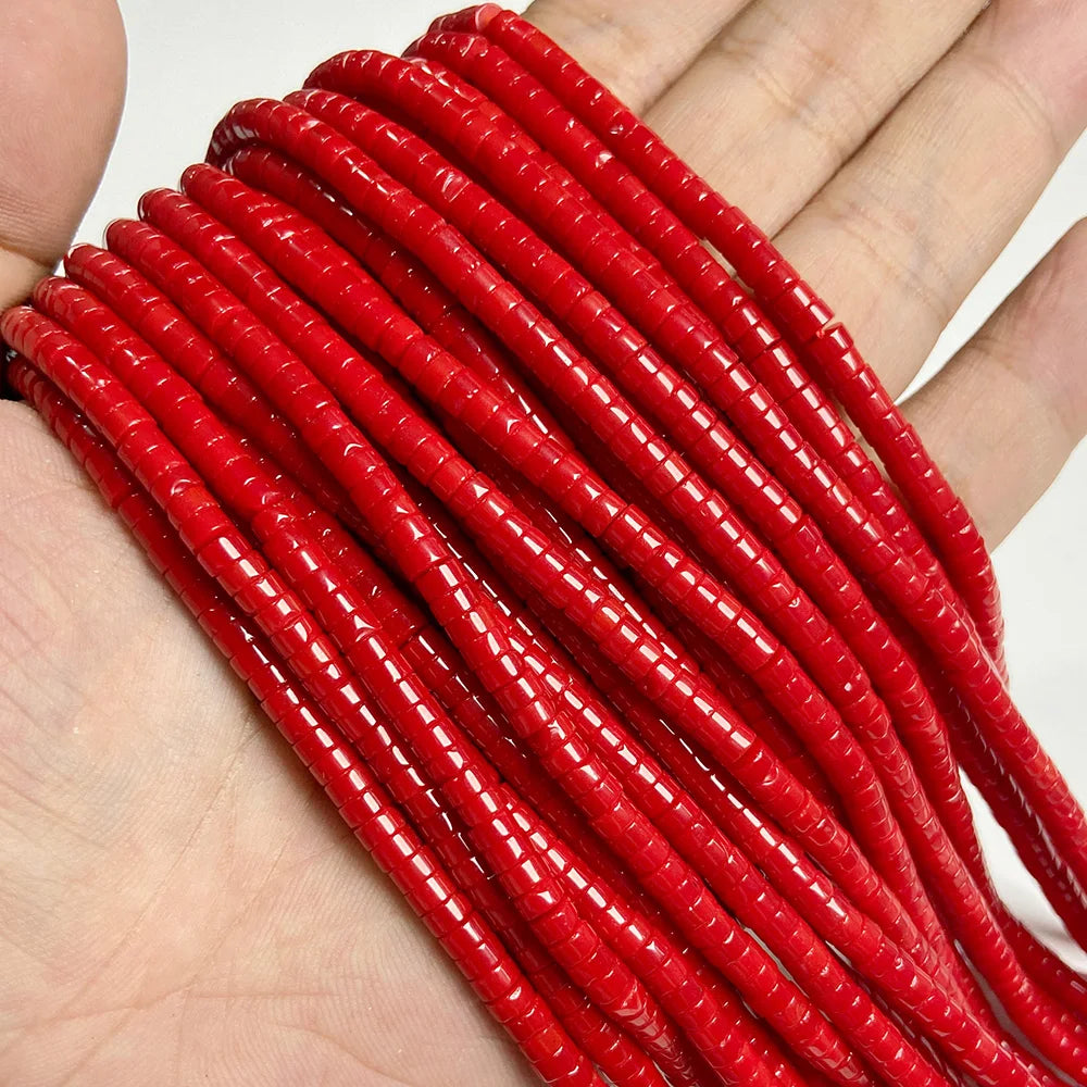 2x4mm Blue Flat Round Stone Bead Imperial Agates Jades Rondelle Loose Beads For Jewelry Making DIY Bracelets Necklace Handmade