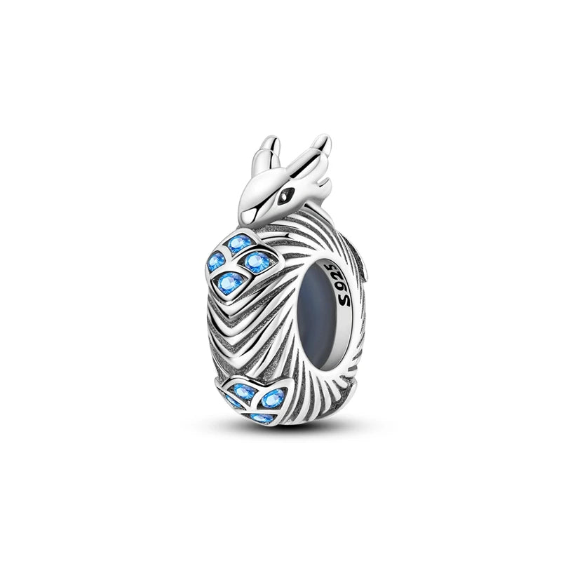New Original Charms Beads Pendant 925 Silver Sterling Dog Cat Firefly Butterfly Dragonfly Charm For Woman Fashion Jewelry Making