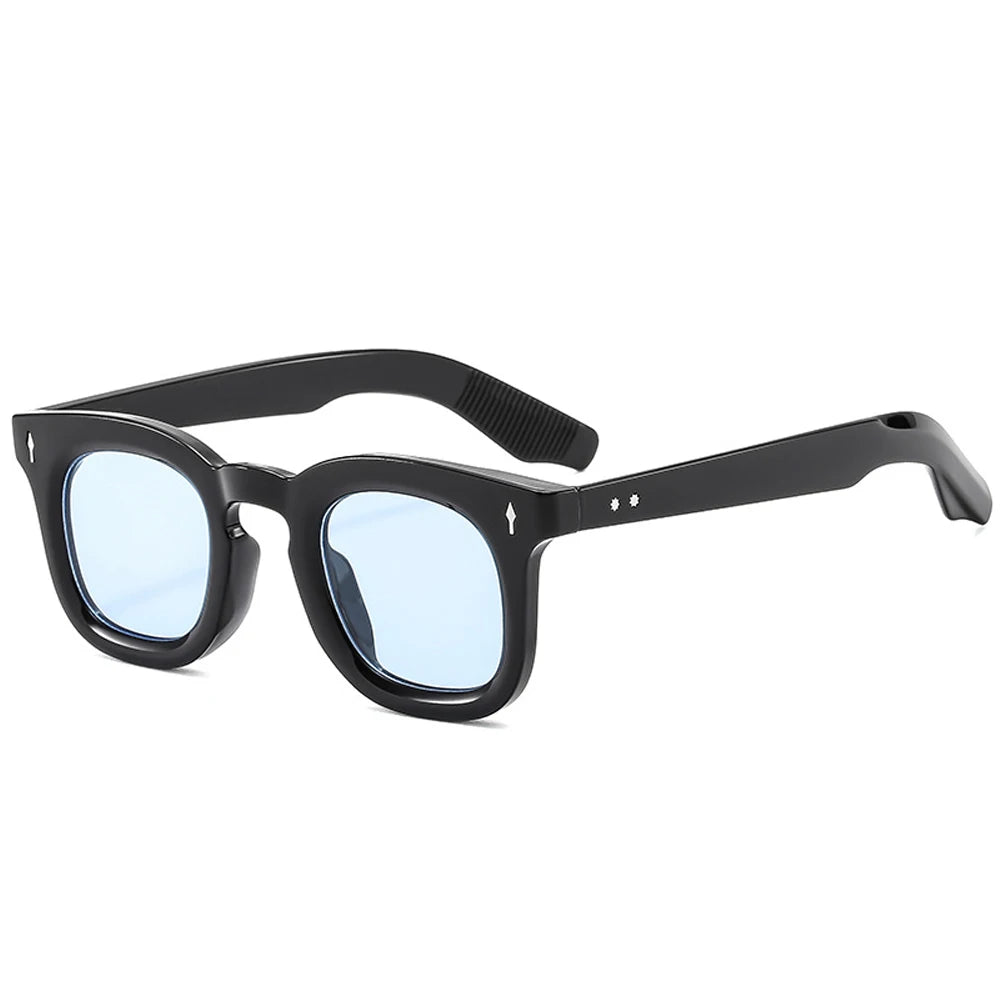 2025 neue Luxus Marke Design Mode Kleine Runde Sonnenbrille Frauen Retro Nieten Candy Farbe Shades Männer Y2K Punk Sonnenbrille UV400