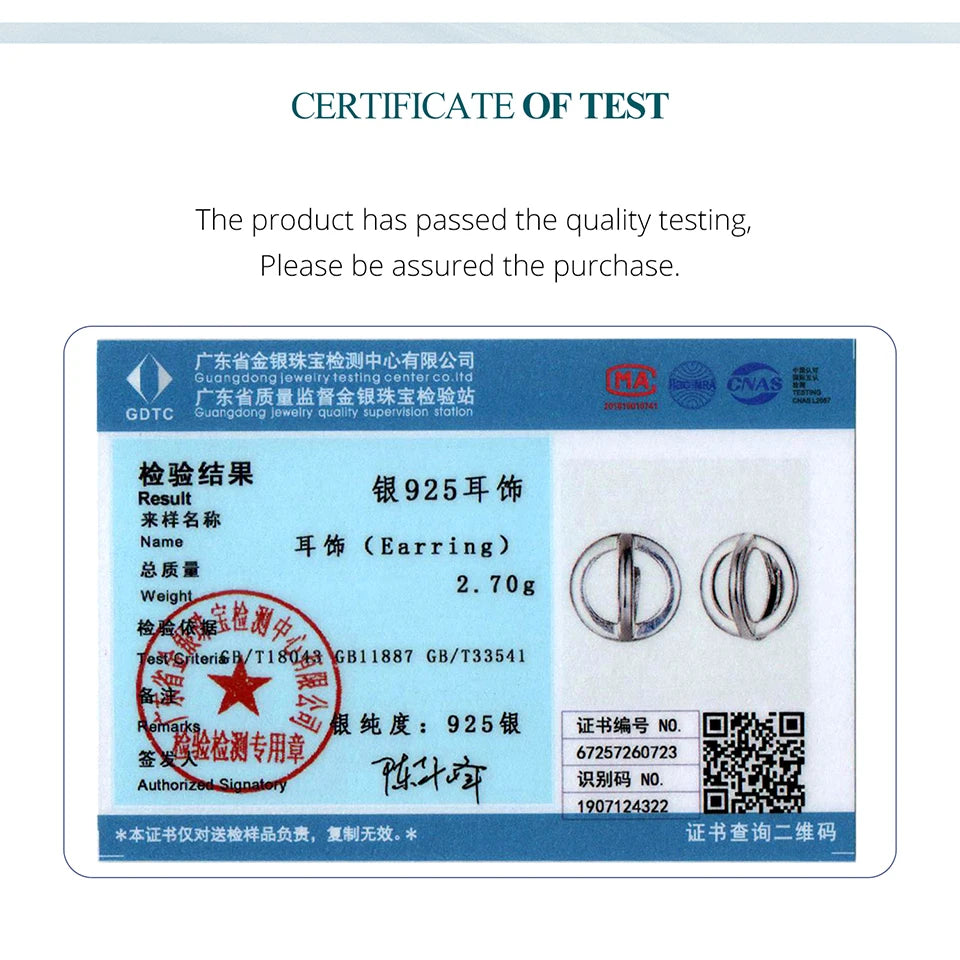 BAMOER 925 Sterling Silver Bold Halo Hoop Earrings Round Planet Shape Hollowed Ear Buckles for Women Teens Unique Jewelry Gift