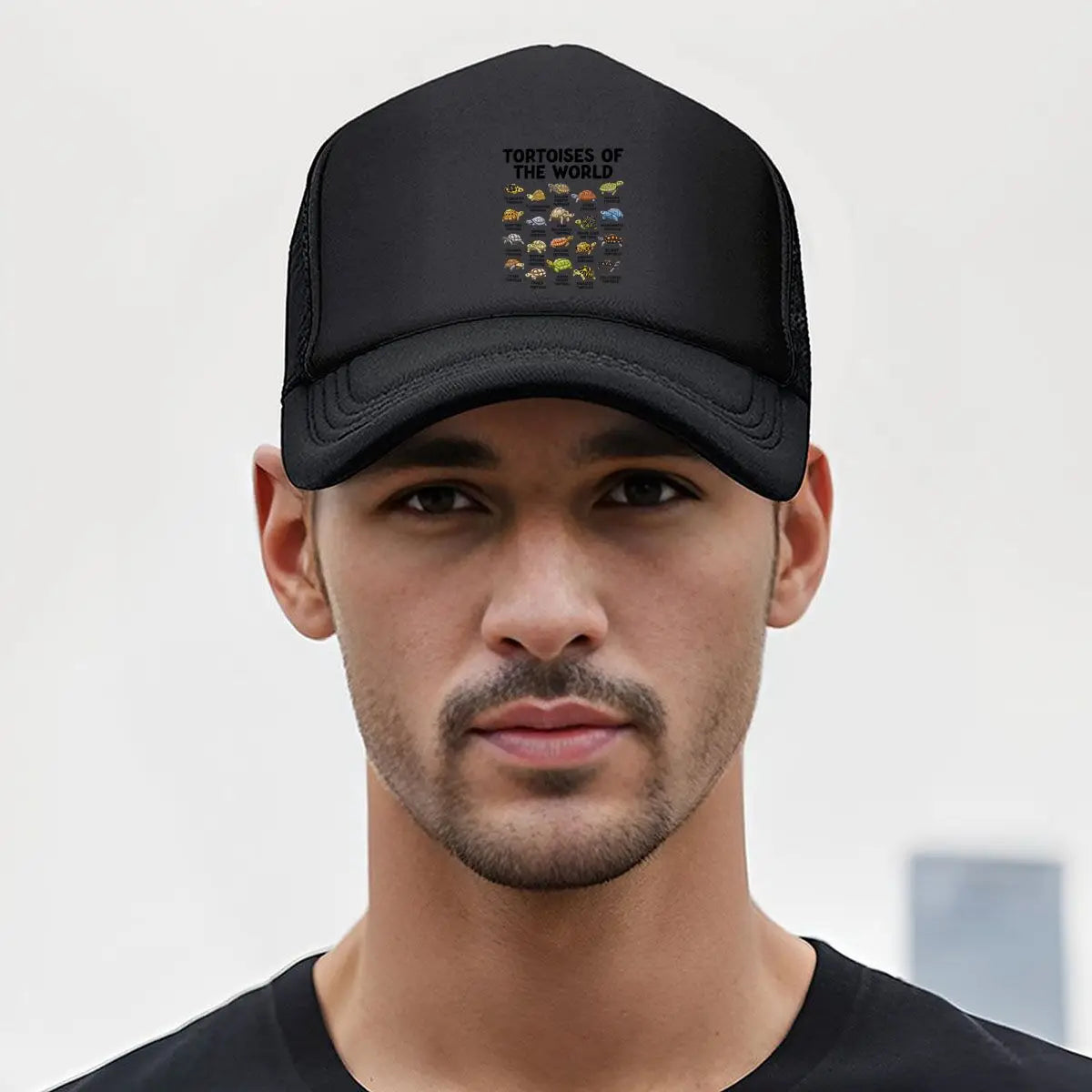 Casual Tortoises Of The World Graphic 2026 Mesh Baseball Cap