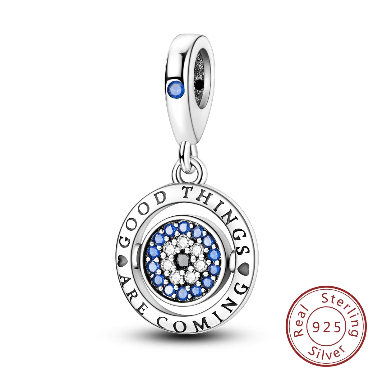 100% Real 925 Sterling Silver Charms Beads Stars Moon Pendant Fit Original Charms Bracelets Bangle DIY Jewelry Gifts