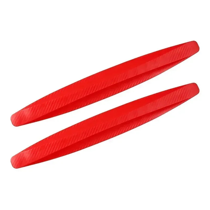 2Pcs Universal Anti-Collision Protector Stickers Car Front Rear Corner Bumper Guard Anti-Scratch Strips Sticker Car Accessories