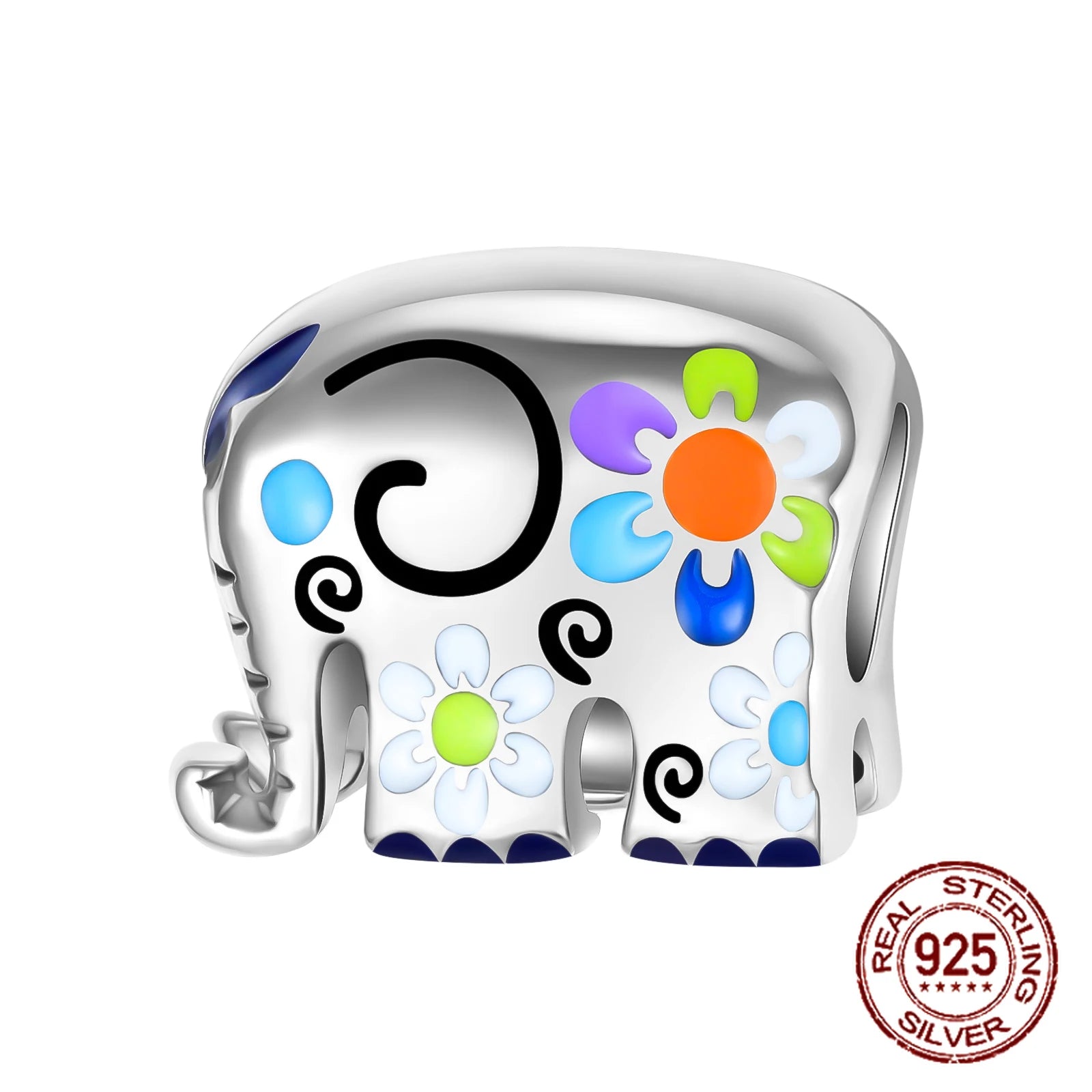 Schmetterling Blume Tier Perlen Fit Pandora Original armband charms Silber 925 Halskette pendientes mujer für Frauen Schmuck machen