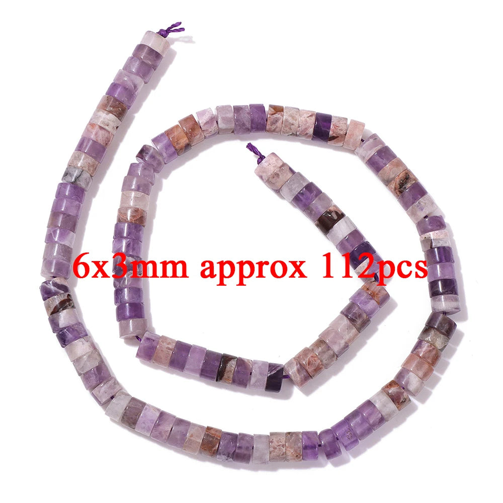 Natural Amethyst Energy Stone Bead Purple Quartzs Crystals Beads Healing Power Fit Health,Beauty,Clarity,Relieve stress,Calming