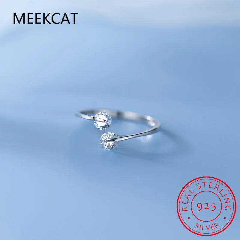 Real Brilliant Moissanite Ring Original 925 Sterling Silver Engagement Wedding Rings for Women Luxury Quality Jewelry