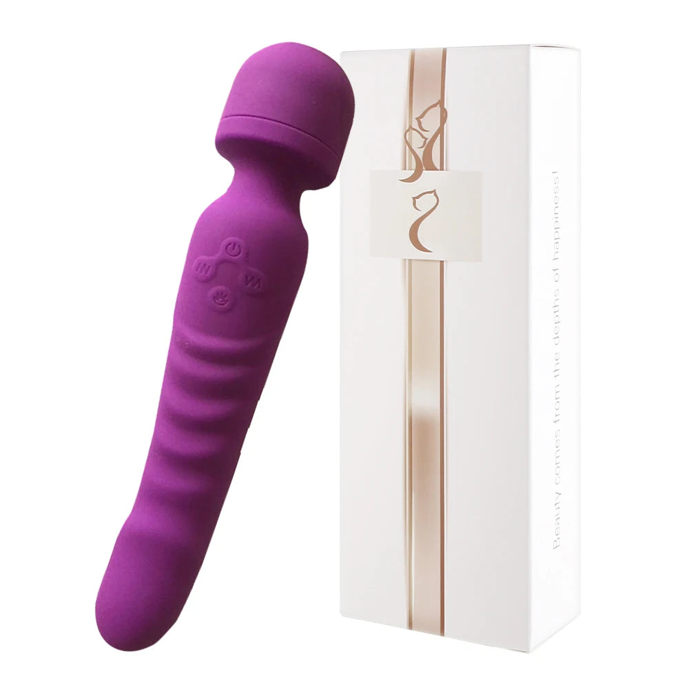 Powerful AV Magic Wand Dildo Vibrator for Women Clitoris Stimulator Erotic Toys G Spot Vagina Massager Adult Sex Toys for Female - Madeinsea©