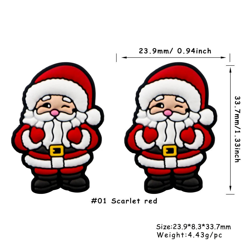 Lot de 5 ou 10 perles en silicone stéréoscopiques en forme de pingouin et de singe pour la fabrication de porte-clés et de bracelets faits à la main