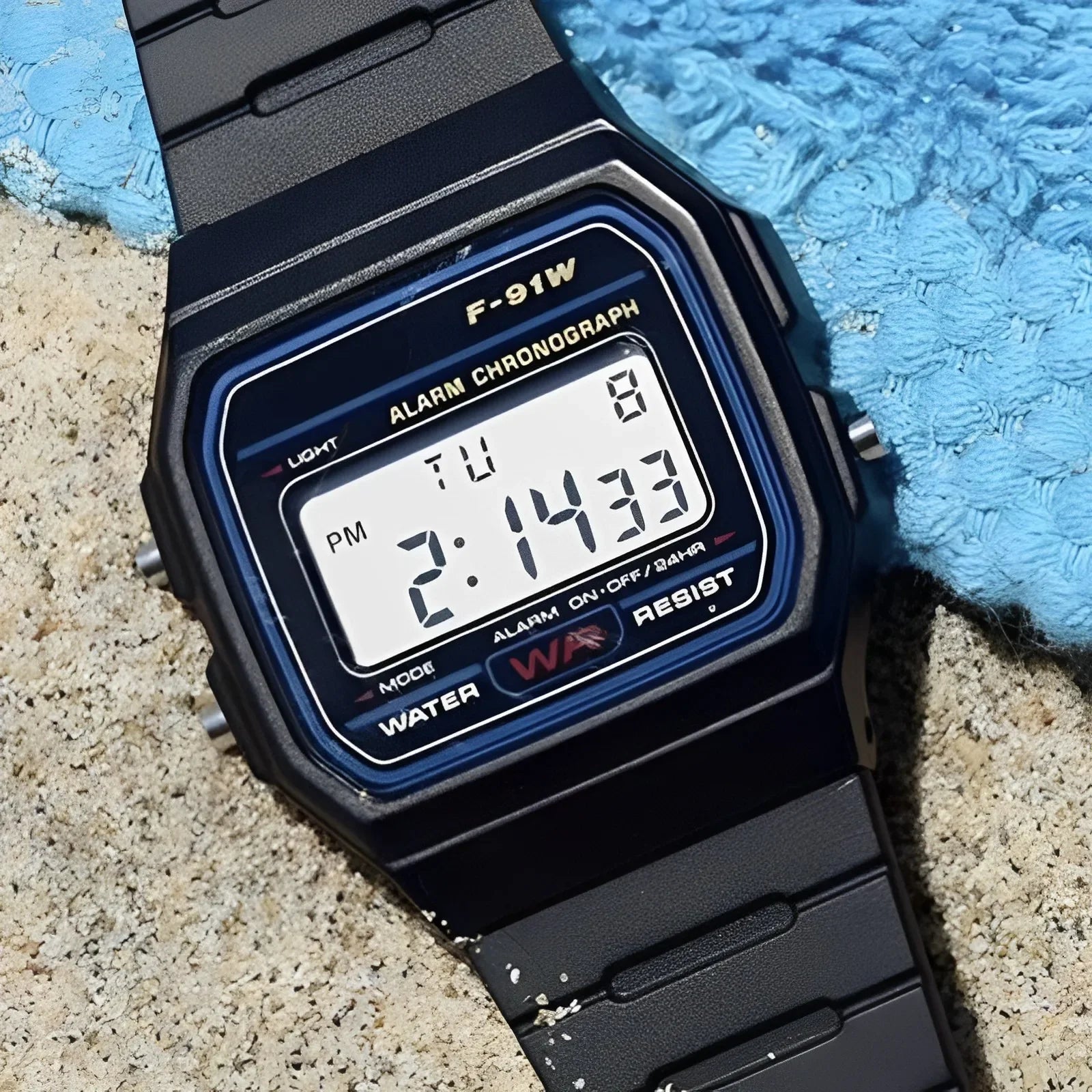 F91W Digital Watches for Men Women LED Electronic Wristwatch Waterproof Sports Military Watch Female Clock Relojes Digitales