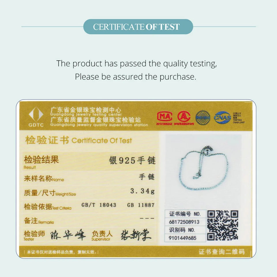 Bracelet de tennis classique BAMOER plaqué or 14 carats avec zircones cubiques pour femme, bracelet coulissant réglable en argent sterling 925, bijoux de mariage, cadeau