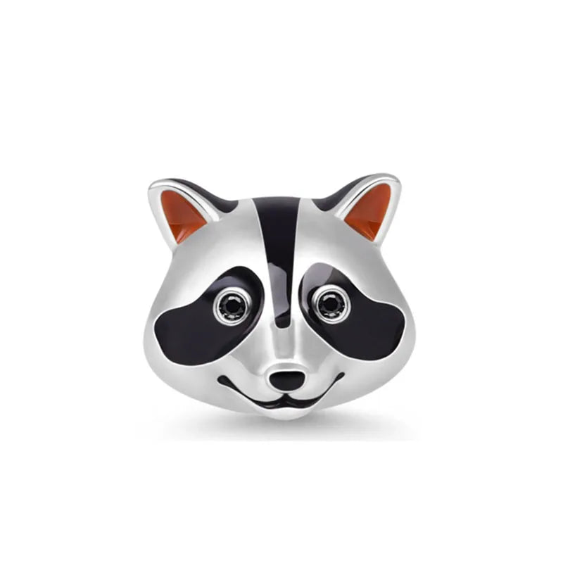 New European Style 925 Silver Black, Bagua, Watch Computer, Camera, Cat, Bead Pendant, Original Bracelet DIY Women's Jewelry