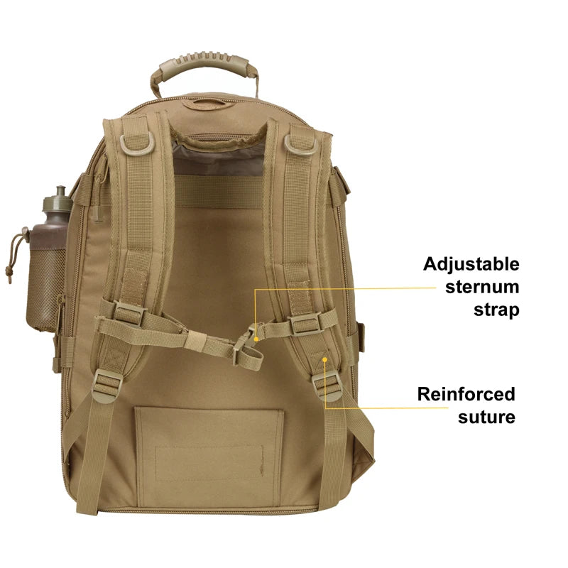 50L Army/Navy Water Resistant Tactical Backpack - Madeinsea©