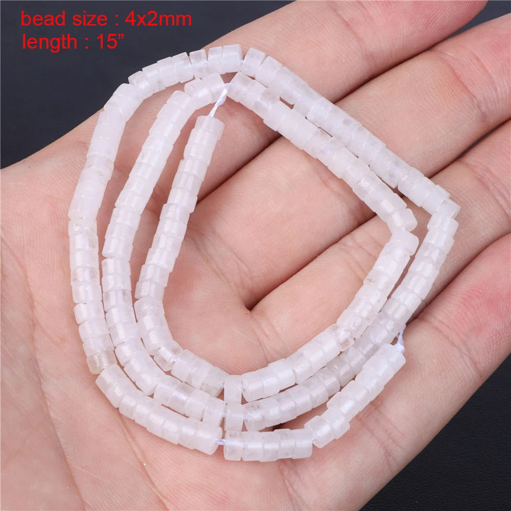 Wholesale Natural Stone Clear Quartz Crystals Beads Faceted Smooth Irregular Loose Bead For Jewelry Making Charm Accessories DIY