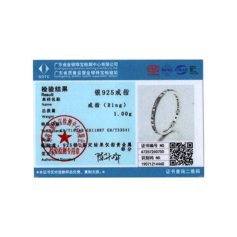 BISAER 925 Sterling Silver ‘I Love You’ Morse Code Ring Tiny Stackable Eternity Band for Women Wedding Fine Jewelry ECR1157