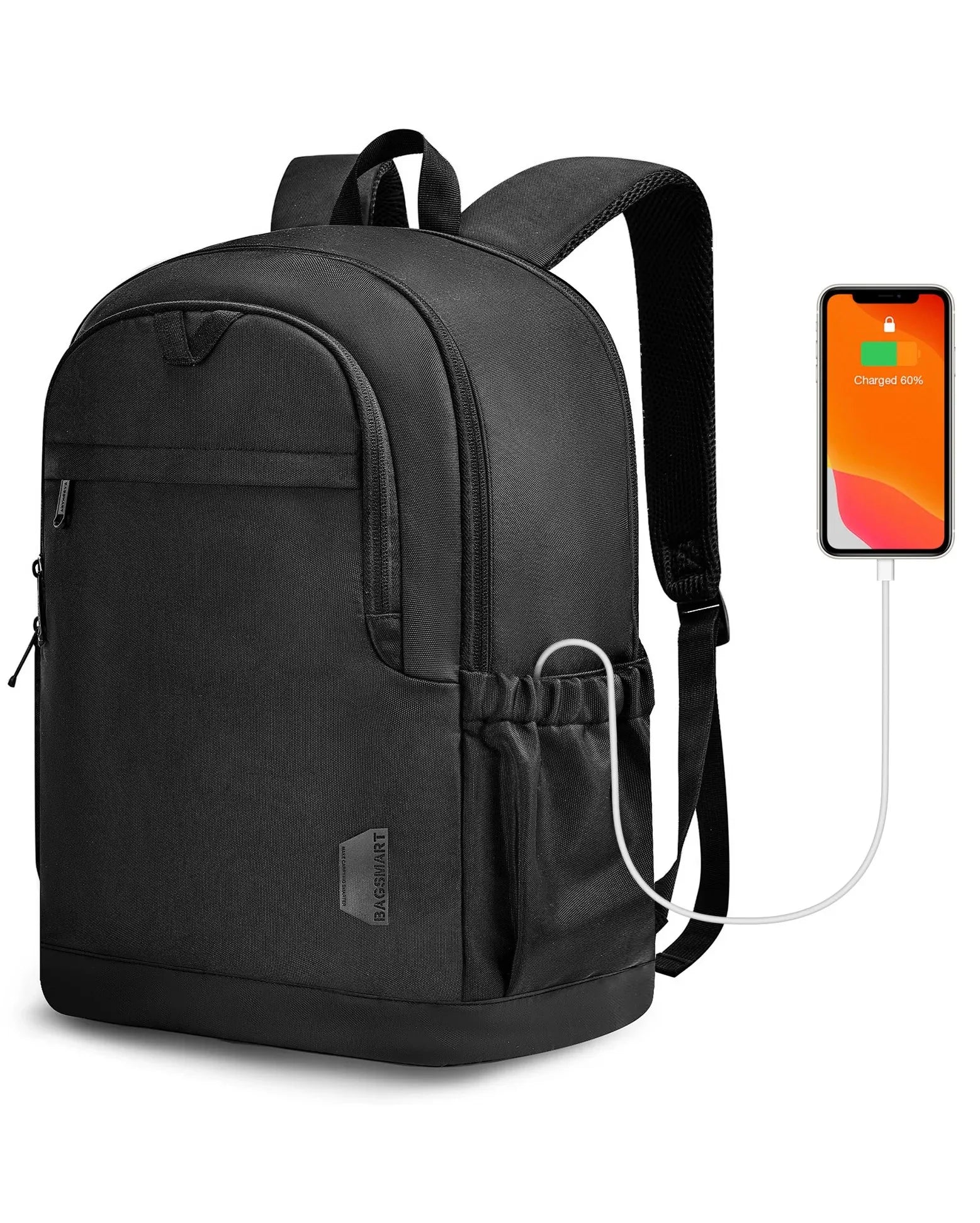 BAGSMART Women's Backpack Anti-theft 15.6 17.3'' Laptop Backpack Bag f