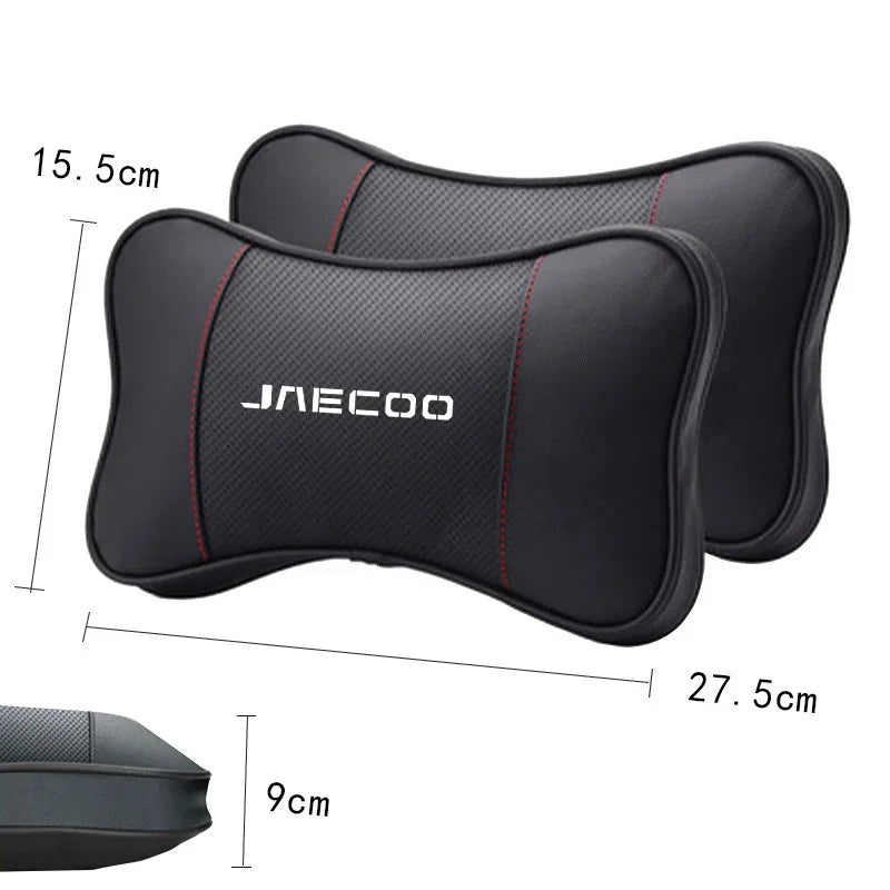 1Pcs Car Seat Headrest Auto Logo Neck Pillow For CHERY JAECOO J1 J2 J3 J4 J5 J6 J7 2023 2024 car accessories interior - Madeinsea©