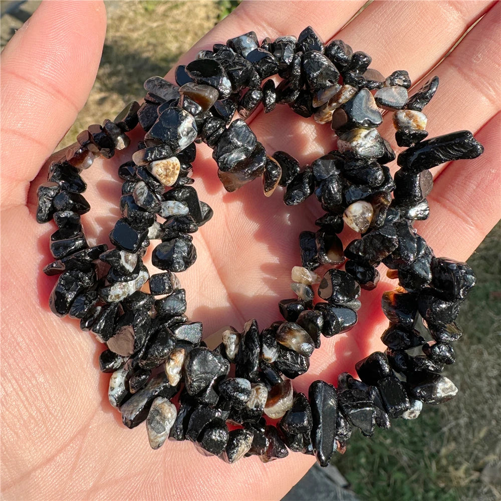 5-8MM Irregular Labradorite Chips Bead Amethysts Malachite Aquamarine Citrine Gravel Stone Beads For Jewelry Making Accessories