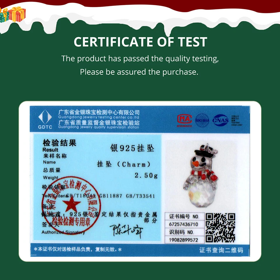 Bamoer 925 Sterling Silver Christmas Apple Tree Charms Xmas Series Pendant Beads for Women DIY Bracelet Accessories Holiday Gift