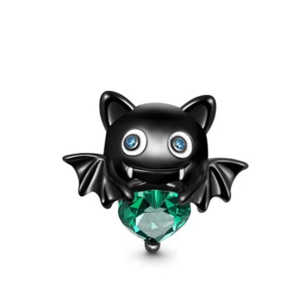 New 925 Silvering Cartoon Cat Spider Rabbit All Saints' Day Charm Bead fit Original Pandora Bracelet Trinket DIY Women Jewelry