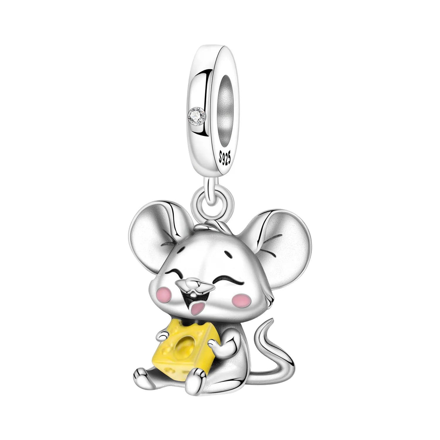 PANPOKI 925 Sterling Silver Cute Penguin Animals Pendant Beads Original Pendants Bracelet Charm Jewelry Party DIY Trendy Gifts