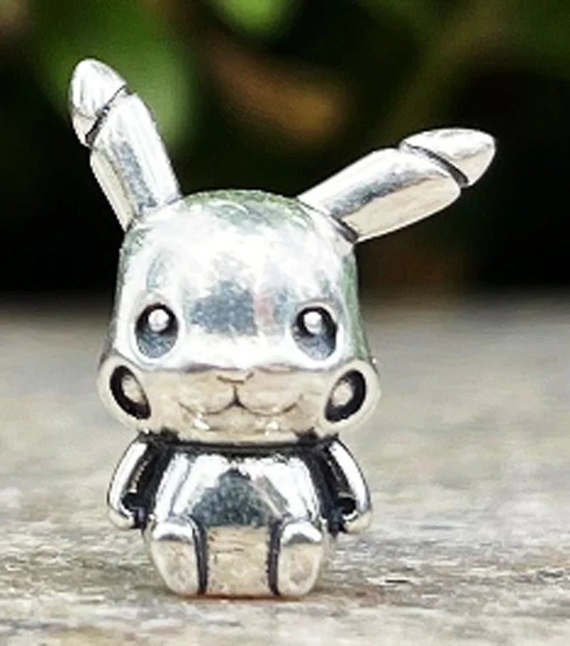 2025 New Miniso Disney Sanrio Beads 925 Silver Stitch Hello Kitty Kuromi Charm Fit Original Bracelet Women DIY Pendant Jewelry