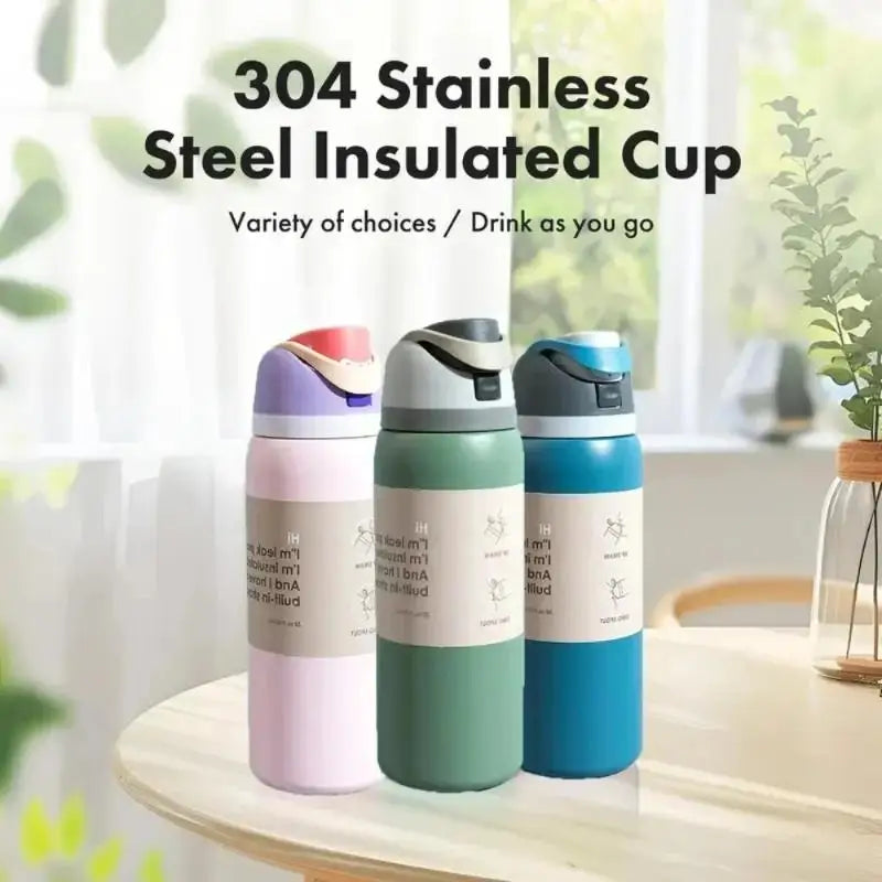 1Pc 24oz Stainless Steel Vacuum Flasks & Thermoses Water Bottle Drinkware Thermo Tumbler Thermal Mug Original Cold Hot Coffee