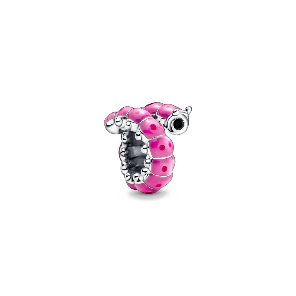 Europe NEW 925 Sterling Silver Spring Flower Bee Charm cute cow duck cat snake dog Bead Fit Original Bracelet Jewelry For Gift