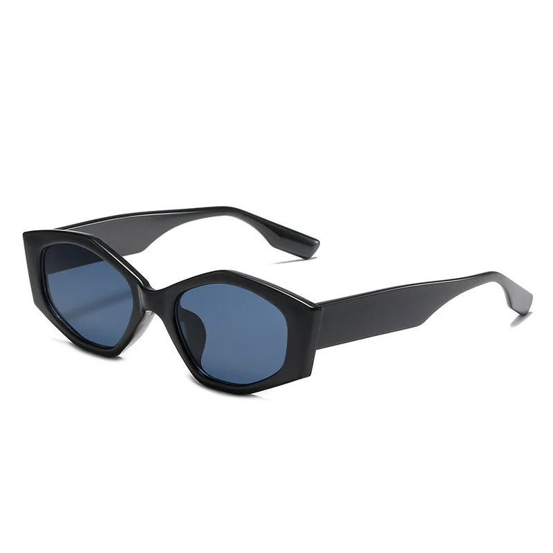 Women Sunglasses New Oversize Irregular Cat Eye Sun Glasses Brand Designer Sun Glasses Retro Shades Trendy Summer Large Eyepiece