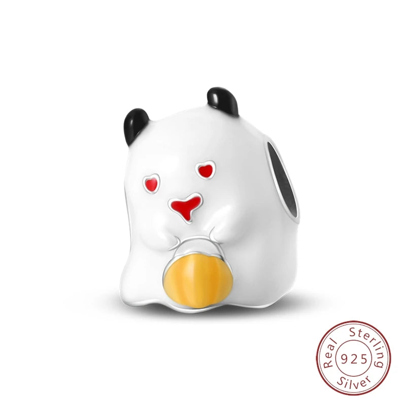 Halloween 925 Sterling Silver Design Charms Beads Pendants Suitable for Original Bracelet DIY Exquisite Making Jewelry