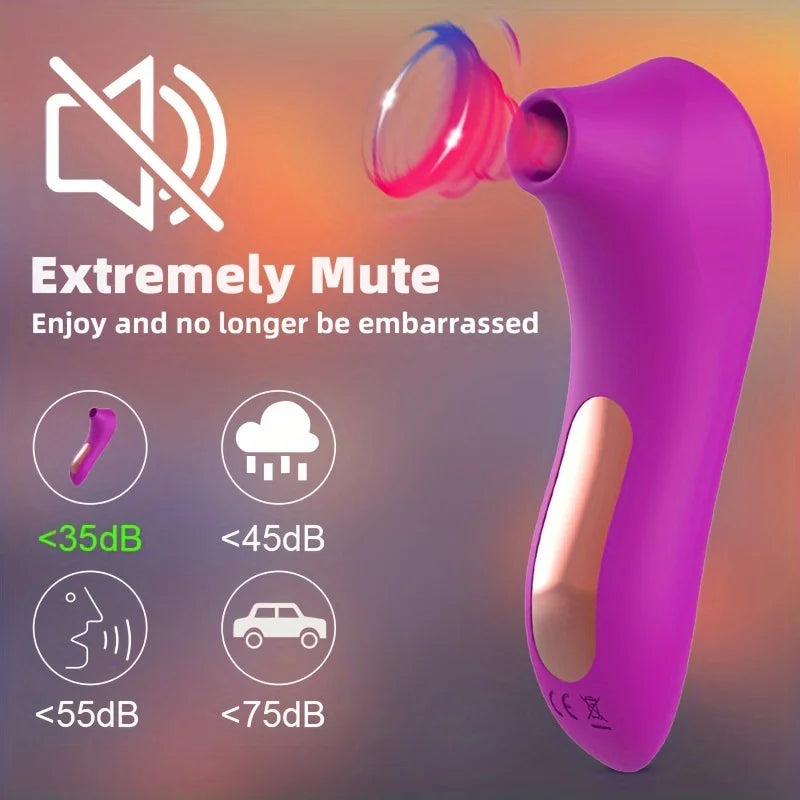 12 Modes Sucking Vibrator Female Clit Nipple Oral Vacuum Stimulator Masturbator Massager Sex Toy for Adults Sex Blowing toys