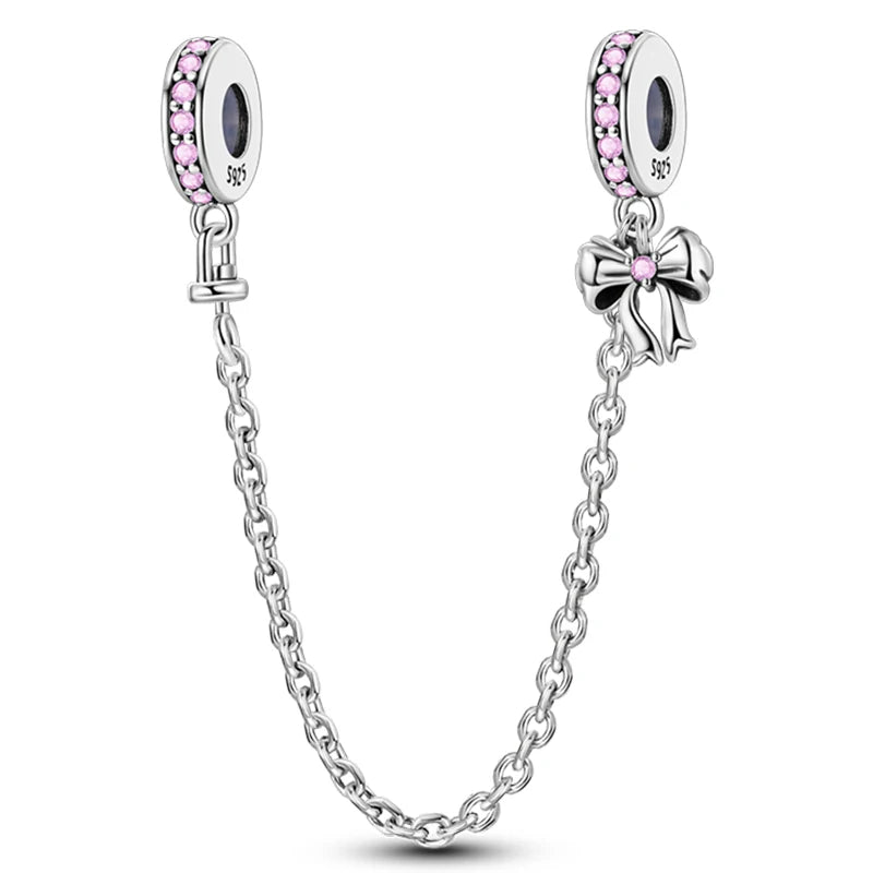 Hot Sale Charms Beads 925 Sterling Silver Pink Perfume Bottle Letter Luminous Firefly Tarot Card Beads Fit DIY Bracelets Jewelry - Madeinsea©