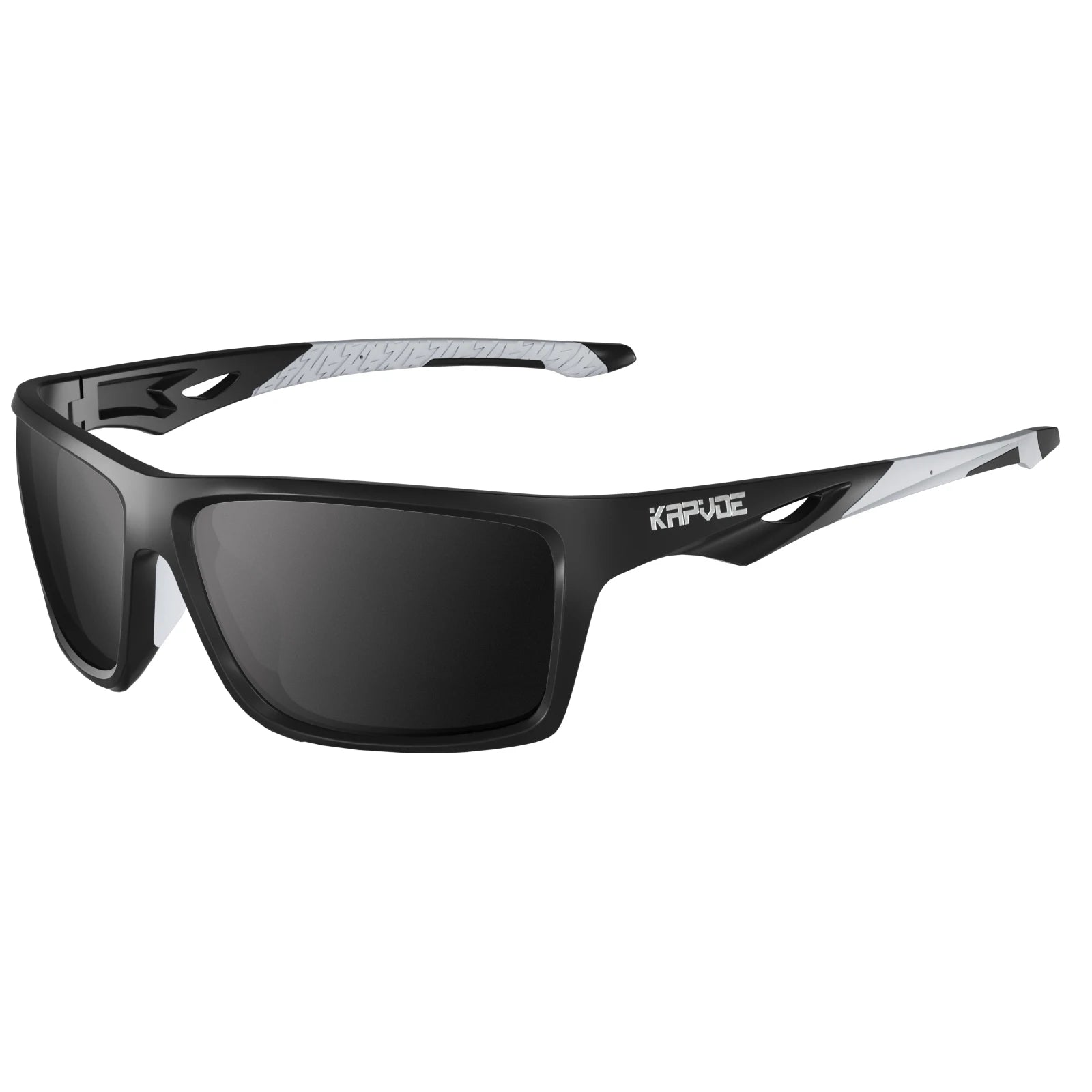 Kapvoe Polarisierte Wanderbrille für Herren, UV400-Gläser, PC-Gläser, HD-Gläser, Outdoor-Sonnenbrille 2025