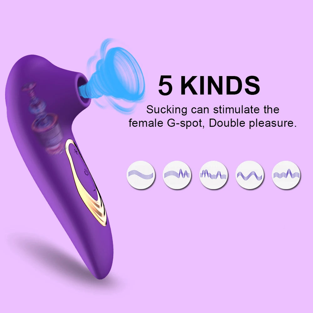 Clitoral Sucker Vibrator Nipple G Spot Sucking Blowjob Clitoris Erotic Stimulator Female Masturbator Sex Toys for Women Adult 18 - Madeinsea©
