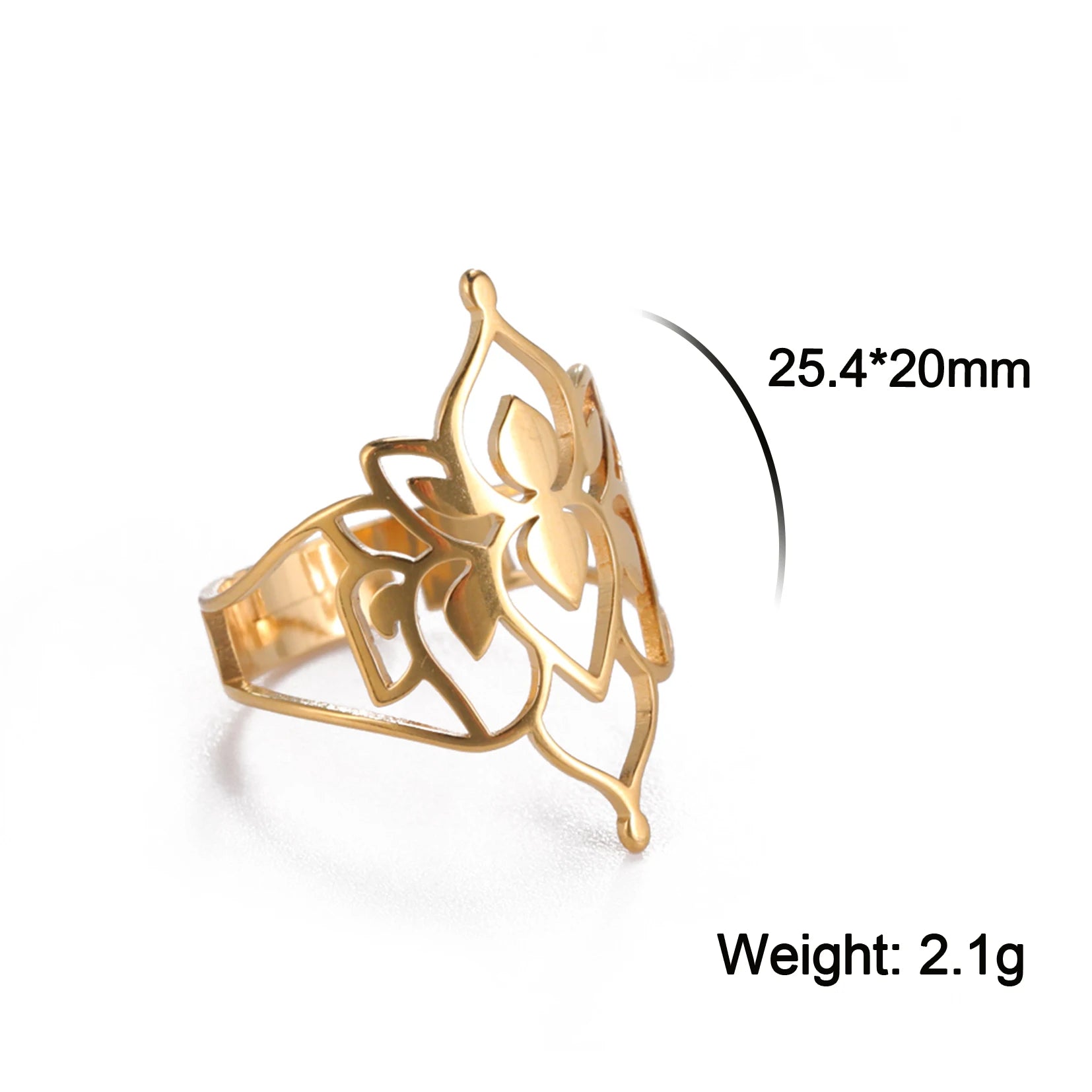 Unift Scared Geometry Flower of Life Ring Adjustable Stainless Steel Ring Men Women Accessories Vintage Filigree Viking Jewelry - Madeinsea©