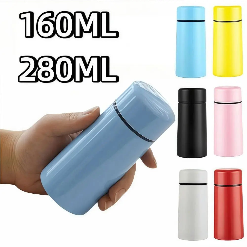 Mini Thermos Cup Stainless Steel 160ml Capacity Pocket Thermos Portable Compact Design Water Cup For Going Out Traveling