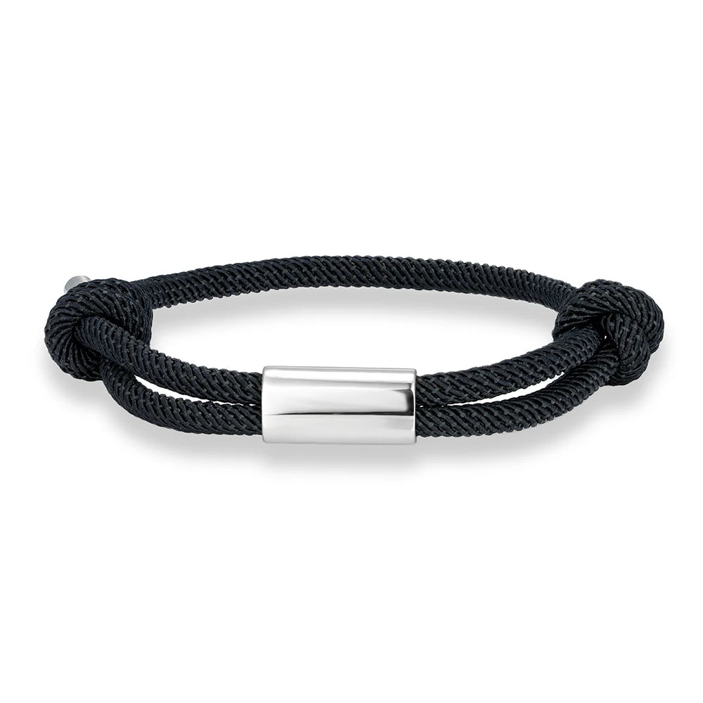 MKENDN Personalised Bracelet for Men Women Sailing Rope Bracelets Custom Birthday Gift for Her Him Handmade Boho Jewelry